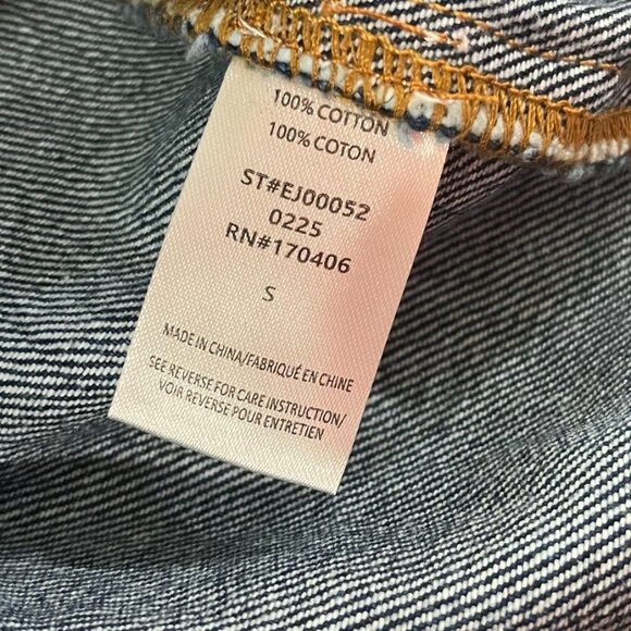 NEW Elwood Classic Denim Jacket Pond Wash Small - Picture 10 of 14